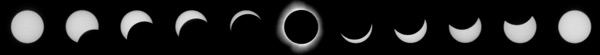 2024 eclipse timelapse by Ashley Lian